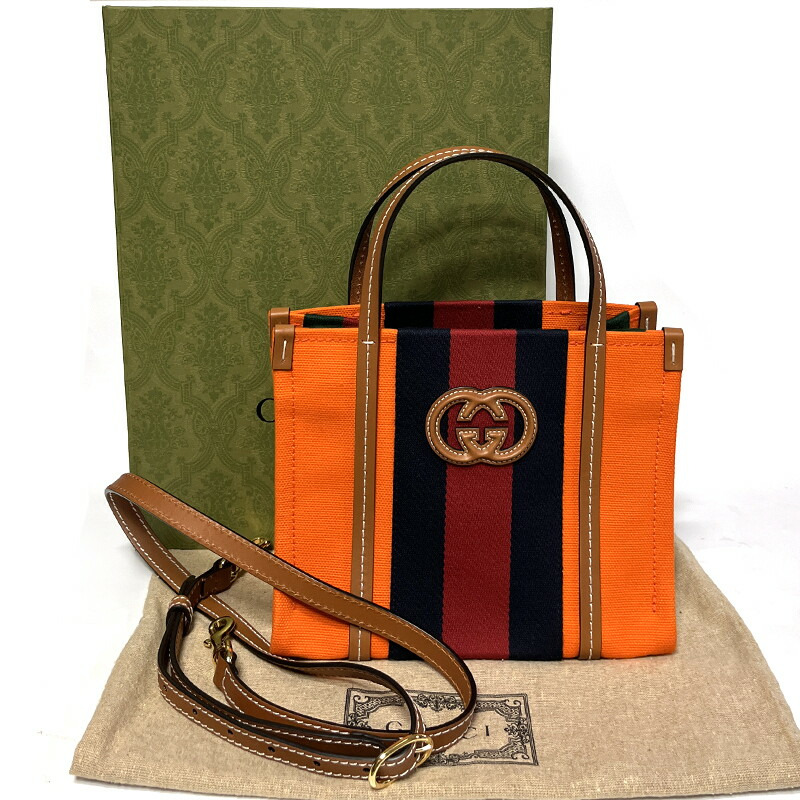 GUCCI 迷你互扣 G 手提袋 727735 FABCL 7574-6