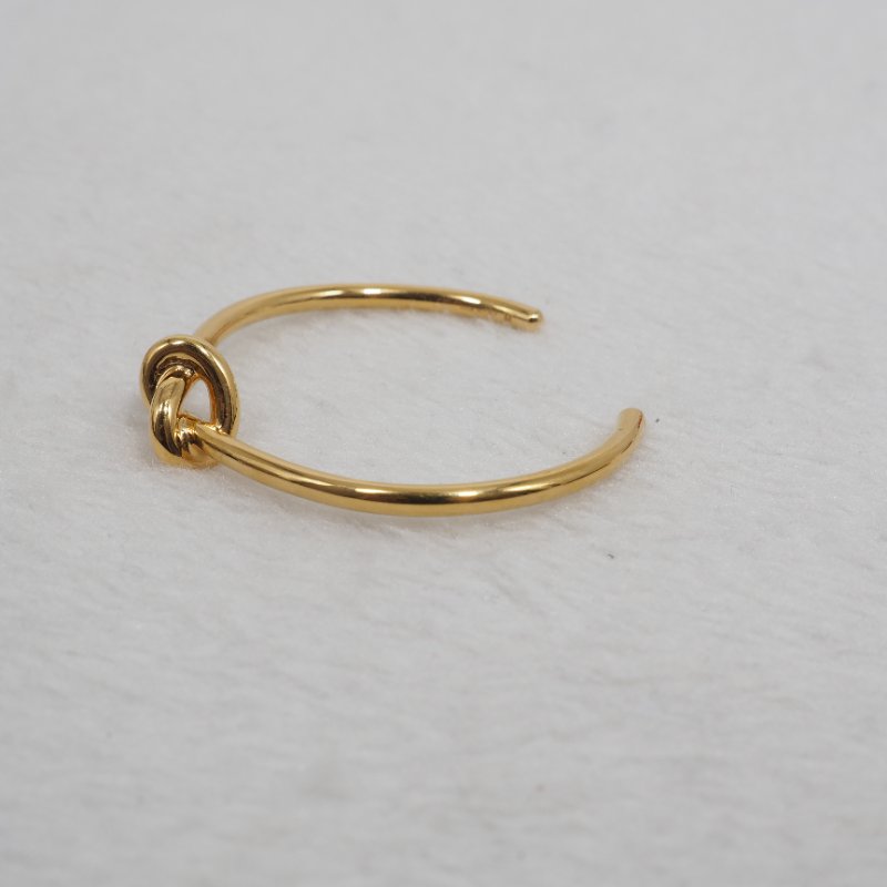 二手 CELINE 金色扭結手鈪-4