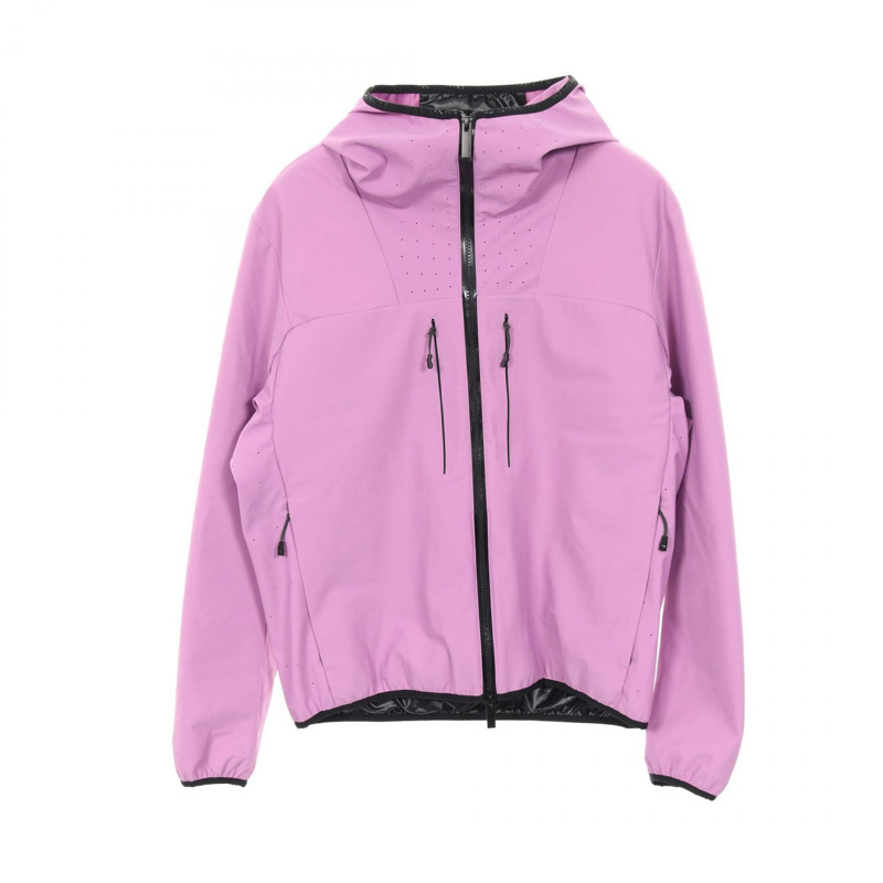 MONCLER FOREANT 連帽羽絨服，尼龍聚氨酯材質，紫色，二手男款 2 碼-0