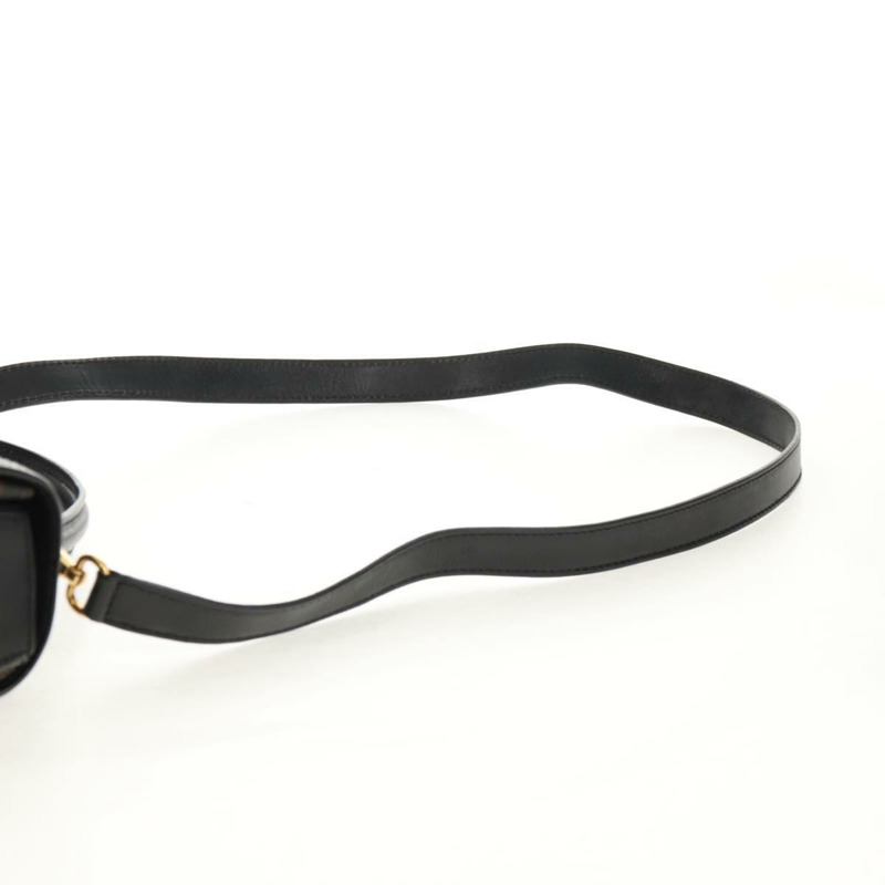 【日本直送】CELINE Macadam帆布手提包 PVC皮革 2way 黑色金色 Auth 156450V-14