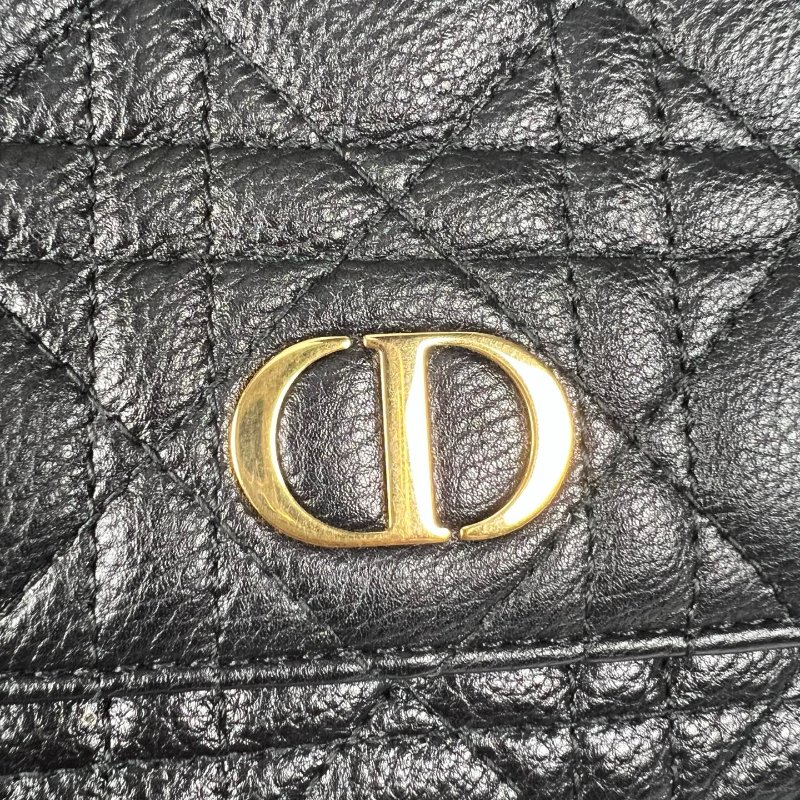 DIOR 黑CARO 金鍊WOC 包-7