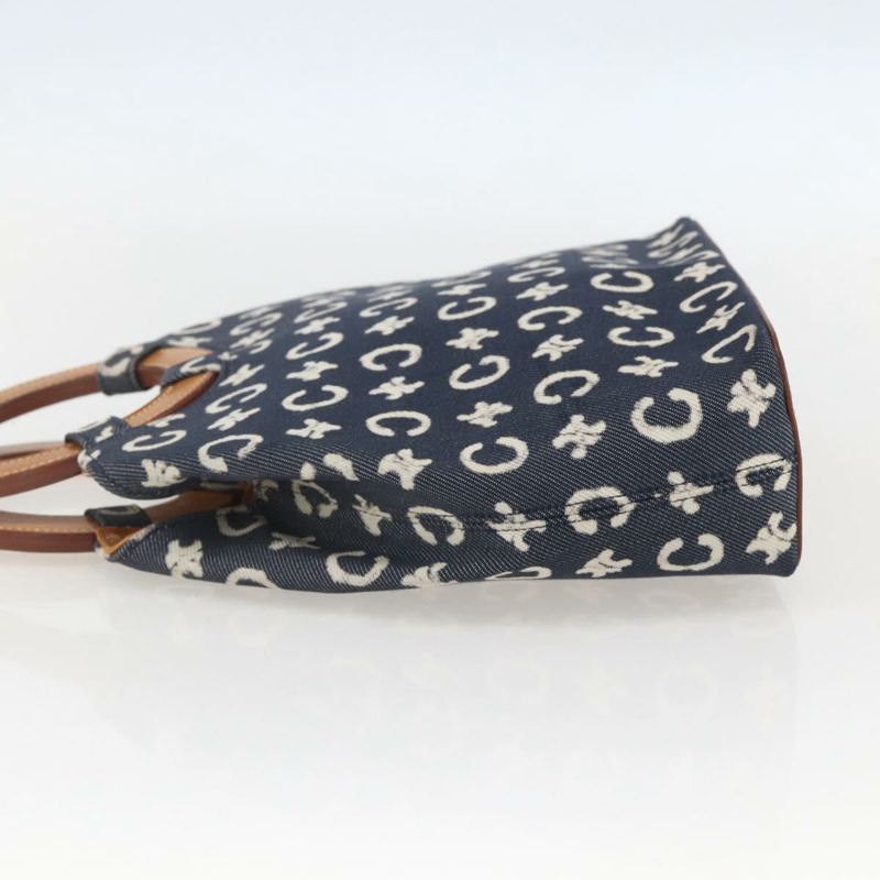 【日本直送】CELINE C Macadam 帆布手提包 藍色 正品 157772V-2