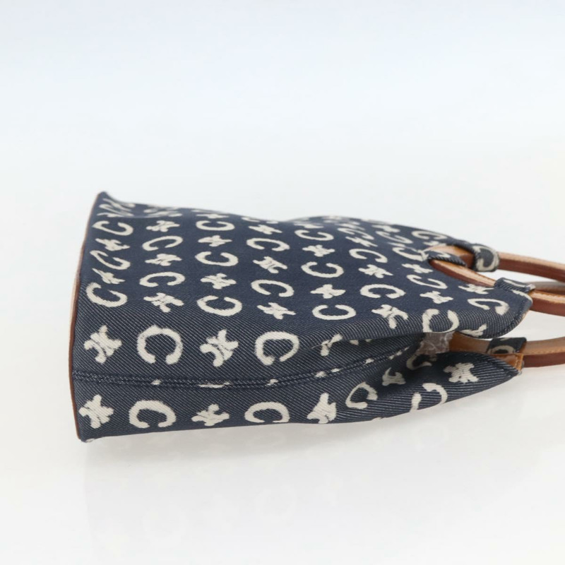 【日本直送】CELINE C Macadam 帆布手提包 藍色 正品 157772V-3