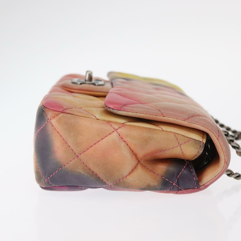 【日本直送】香奈兒 (CHANEL) 鏈條絎縫 23 肩背包 羊皮 粉紅色 CC 標誌 正品 156629SAV-2