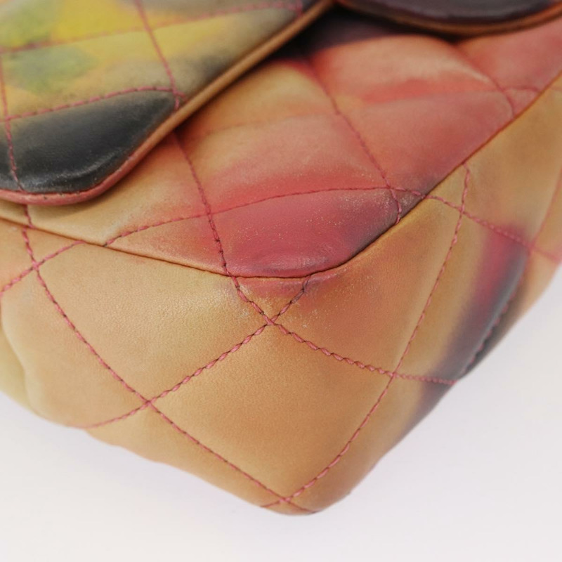 【日本直送】香奈兒 (CHANEL) 鏈條絎縫 23 肩背包 羊皮 粉紅色 CC 標誌 正品 156629SAV-14