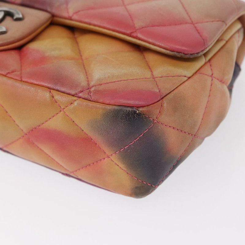 【日本直送】香奈兒 (CHANEL) 鏈條絎縫 23 肩背包 羊皮 粉紅色 CC 標誌 正品 156629SAV-15