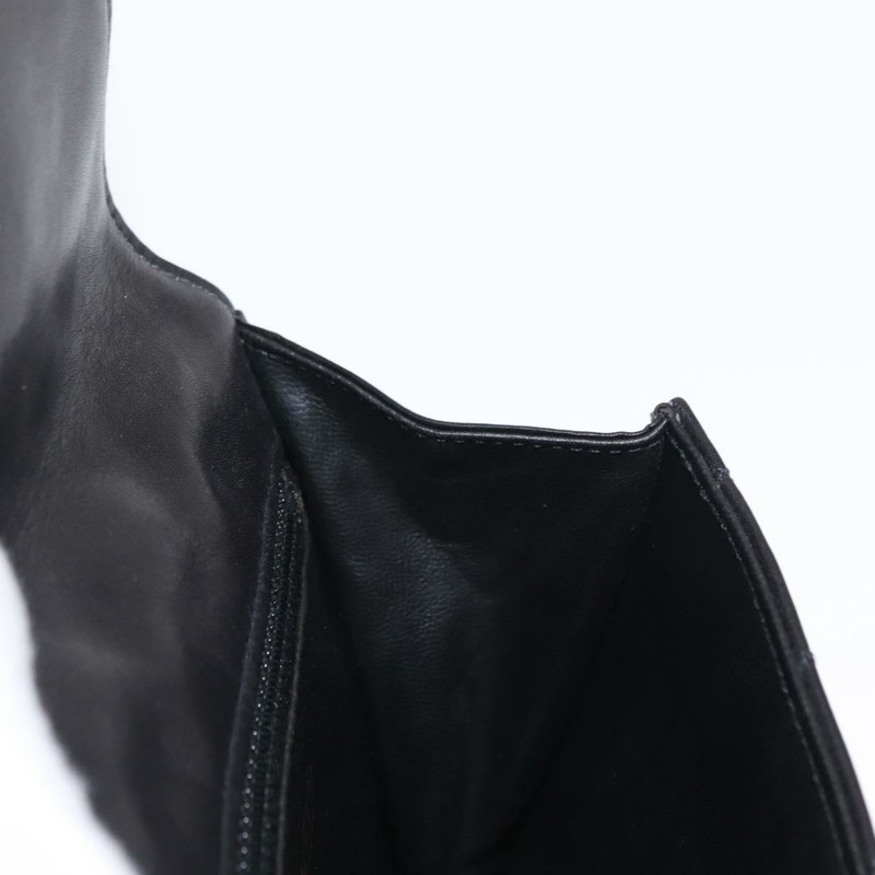 【日本直送】香奈兒 (CHANEL) Matelasse 腰包，羊皮材質，黑色，金色雙C標誌，貨號 156628V-19