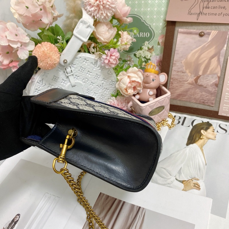 【GUCCI古馳】Ophidia系列手拿包鏈條包🏅-12