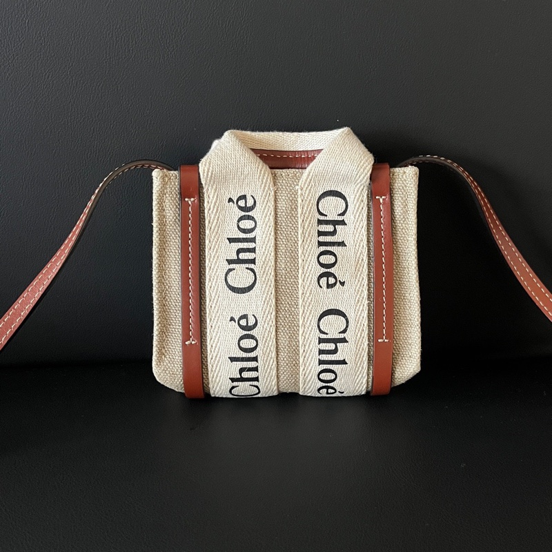 Chloe 新款托特mini 焦糖色 Tote bag-0