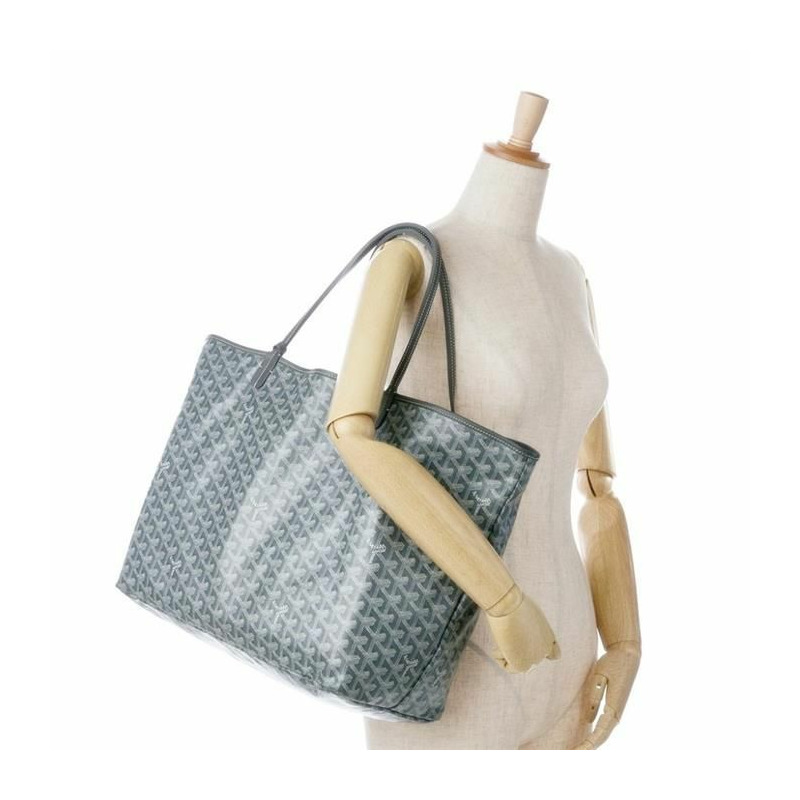 GOYARD 聖路易斯通用汽車灰色單肩購物袋-9