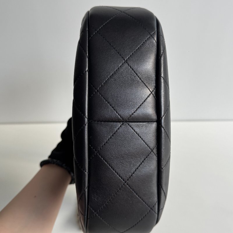 99新🆕 全配有購證🙌🏻 Chanel 香奈兒 Hobo 黑色金鏈-6