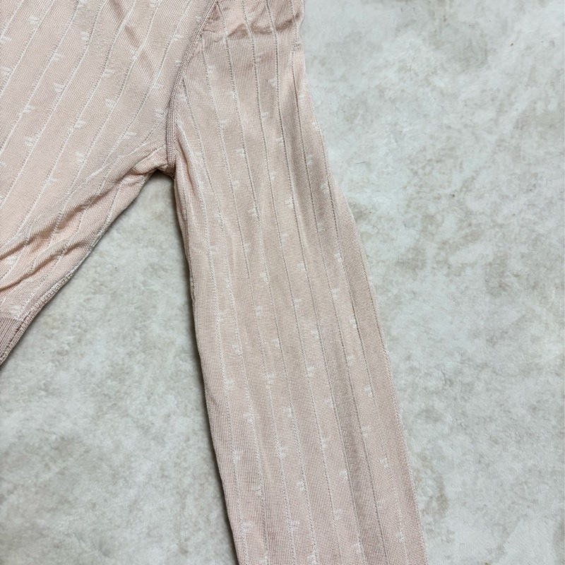 Fendi 高領條紋針織上衣-13