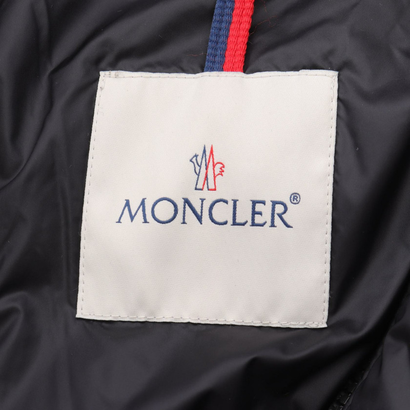 MONCLER STELLAIRE 羽絨外套 #1 尼龍黑白配色 二手 男款-2