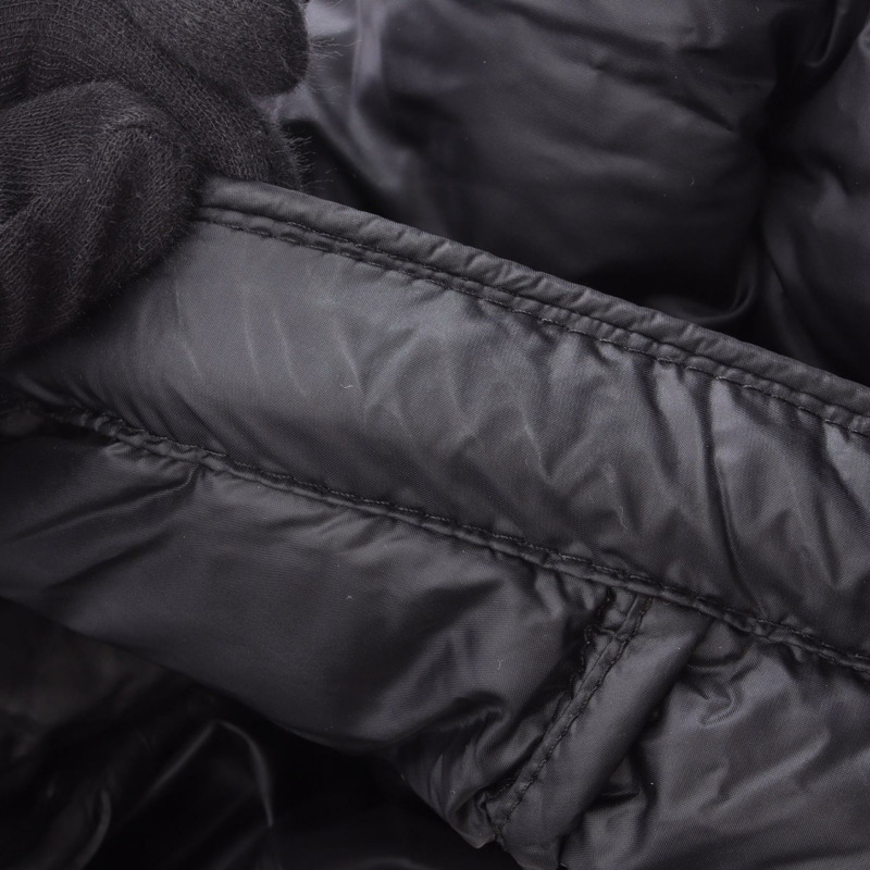 MONCLER STELLAIRE 羽絨外套 #1 尼龍黑白配色 二手 男款-7