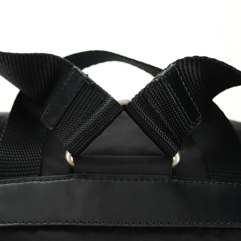 【日本直送】PRADA 雙肩包 尼龍 黑色 銀色 正品 148455V-20