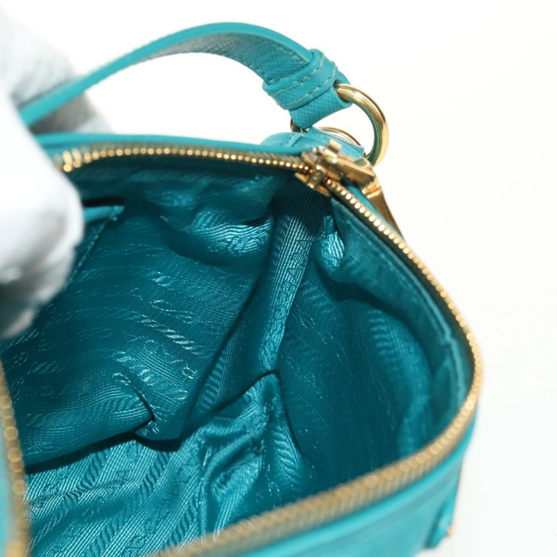 【日本直送】PRADA 尼龍藍金肩包 正品 153492V-20