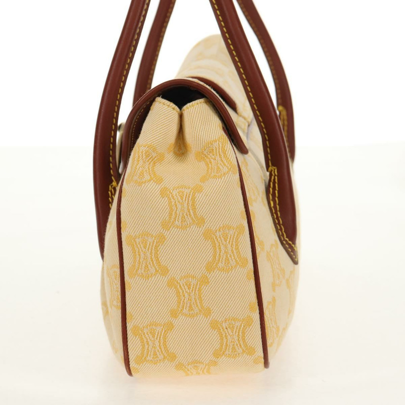 【日本直送】CELINE Paris Macadam帆布手提包 黃色 正品 155452V-3