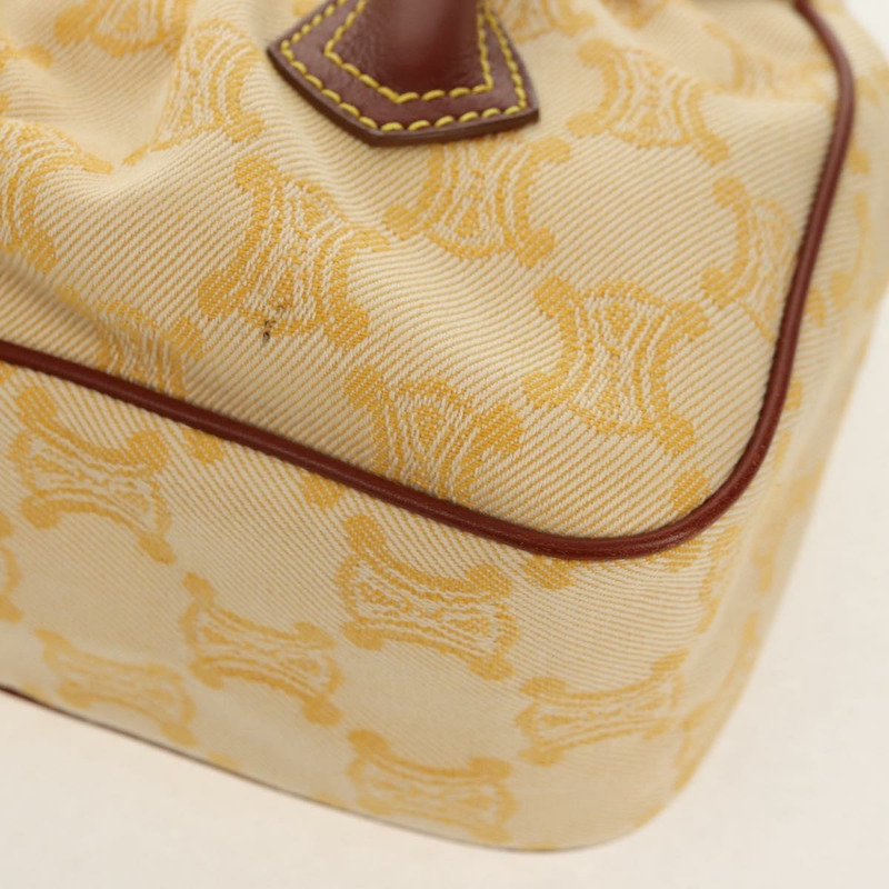 【日本直送】CELINE Paris Macadam帆布手提包 黃色 正品 155452V-10