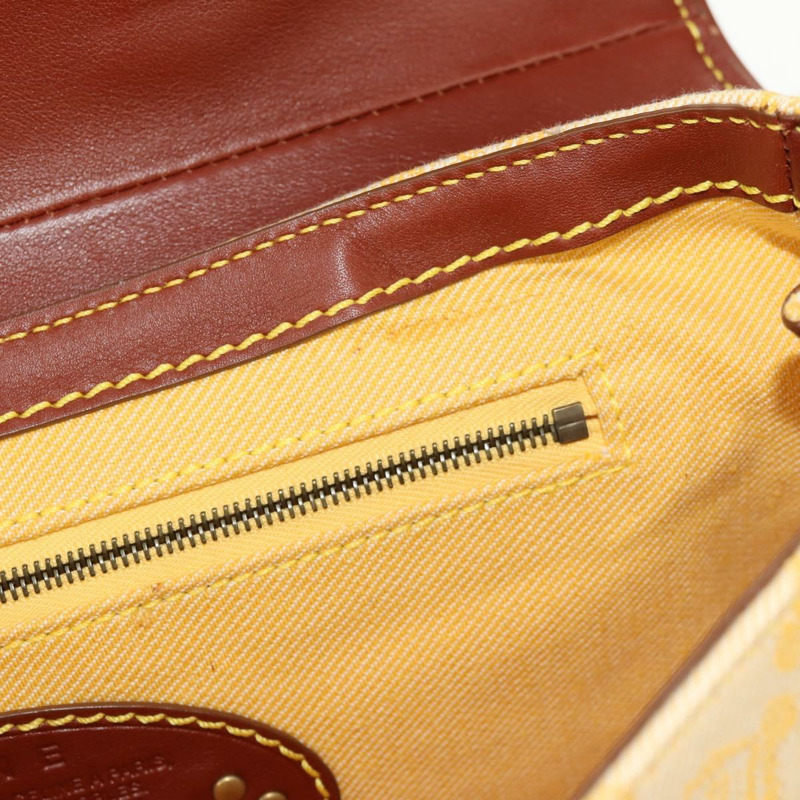 【日本直送】CELINE Paris Macadam帆布手提包 黃色 正品 155452V-16