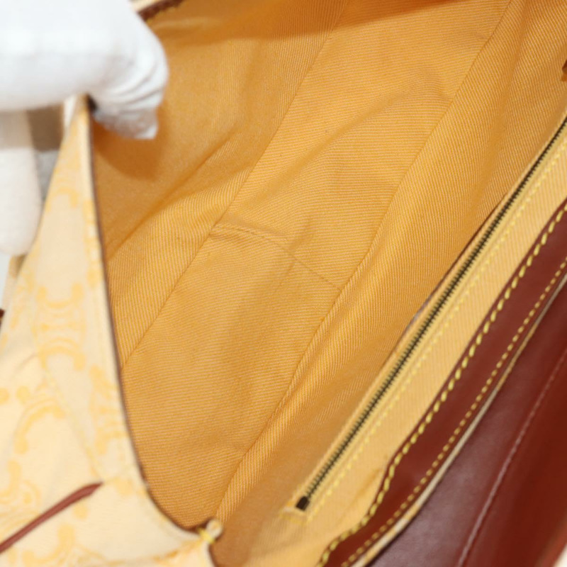 【日本直送】CELINE Paris Macadam帆布手提包 黃色 正品 155452V-17