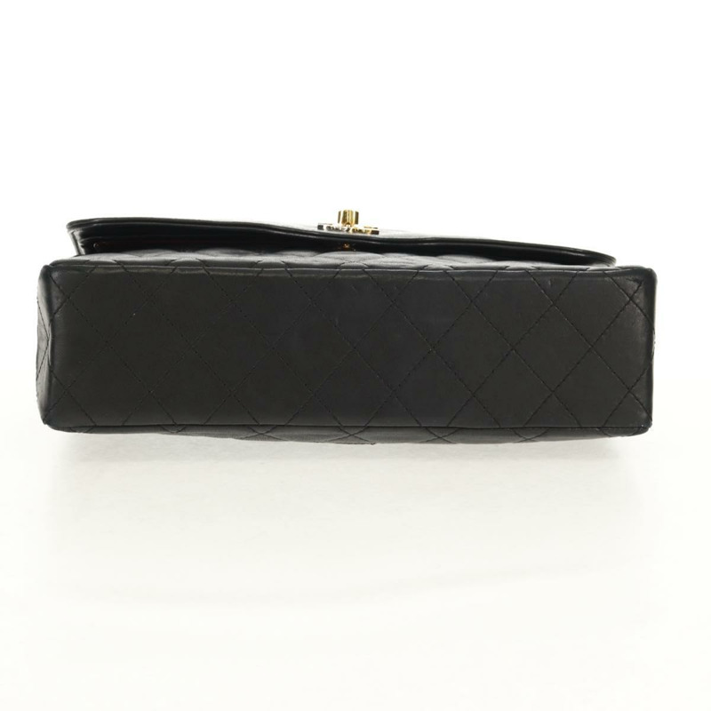 【日本直送】香奈兒 (CHANEL) Matelasse Chain Paris Limited 羊皮黑色金色雙C標誌手提包,貨號 156894A-4