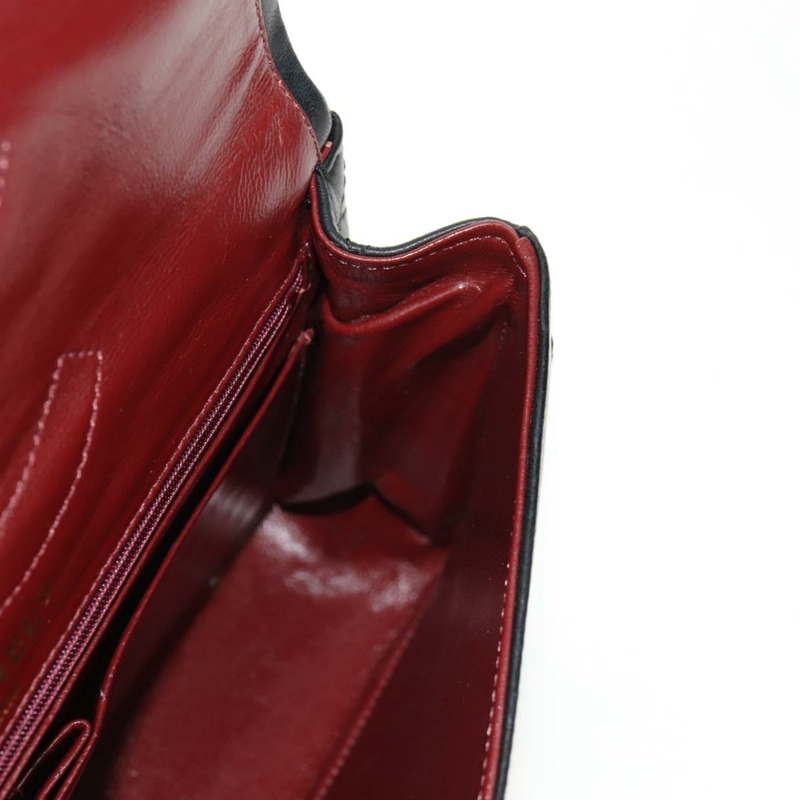 【日本直送】香奈兒 (CHANEL) Matelasse Chain Paris Limited 羊皮黑色金色雙C標誌手提包,貨號 156894A-23