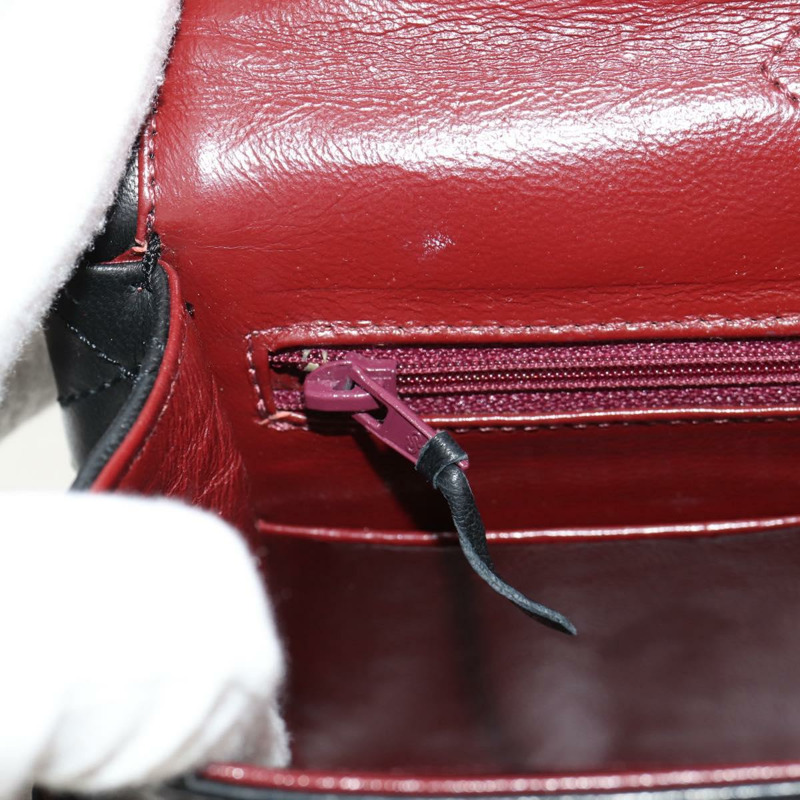 【日本直送】香奈兒 (CHANEL) Matelasse Chain Paris Limited 羊皮黑色金色雙C標誌手提包,貨號 156894A-25