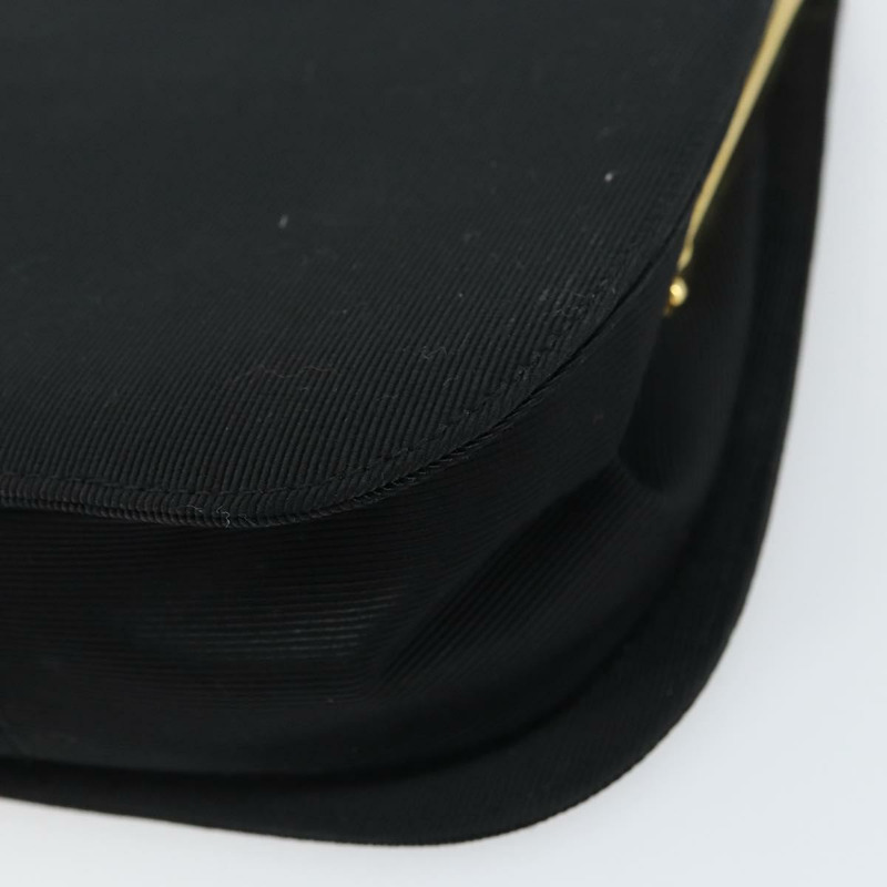 【日本直送】Salvatore Ferragamo Gancini 手提包 尼龍 黑色 金色 正品 SW1751V-14