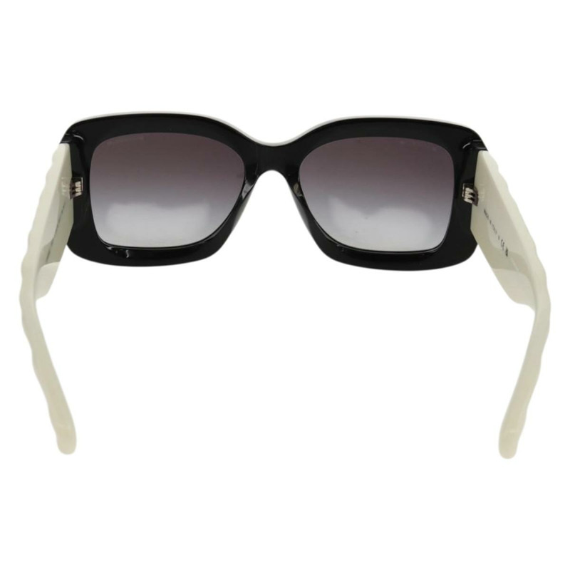 【日本直送】香奈兒 COCO 標誌太陽眼鏡，塑膠材質，黑白配色，CC 標誌，正品 yk20094V-1