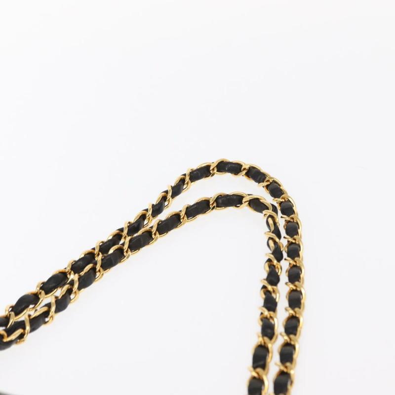 【日本直送】香奈兒 Matelasse 25 雙蓋鏈條肩背包,羊皮材質,金色 CC 標誌,正品 ka720SV-13