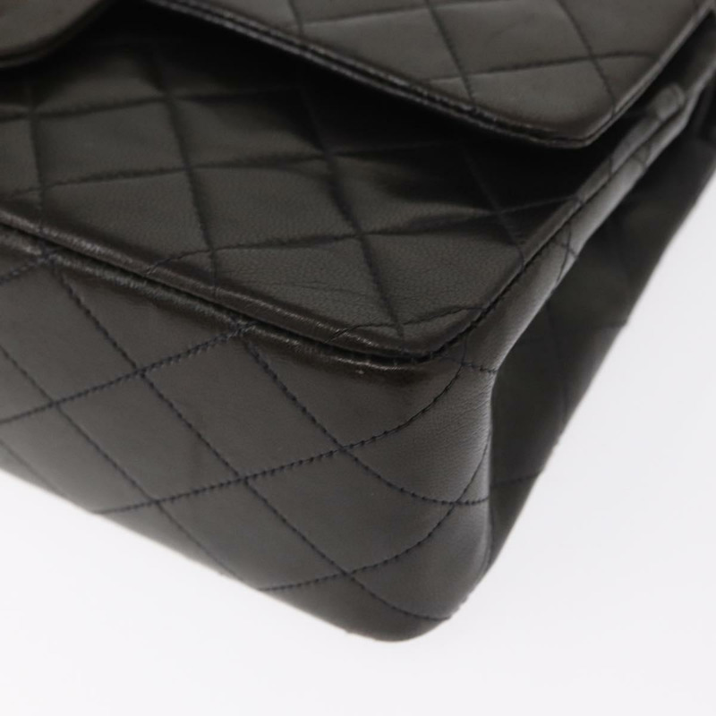 【日本直送】香奈兒 Matelasse 25 雙蓋鏈條肩背包,羊皮材質,金色 CC 標誌,正品 ka720SV-15