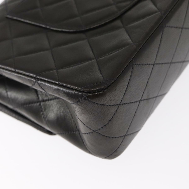 【日本直送】香奈兒 Matelasse 25 雙蓋鏈條肩背包,羊皮材質,金色 CC 標誌,正品 ka720SV-16