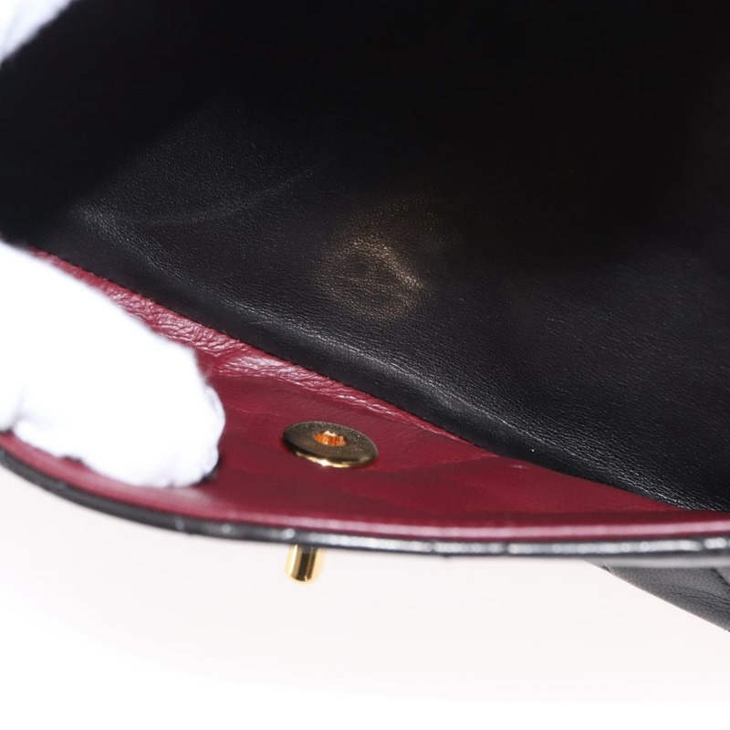 【日本直送】香奈兒 Matelasse 25 雙蓋鏈條肩背包,羊皮材質,金色 CC 標誌,正品 ka720SV-28