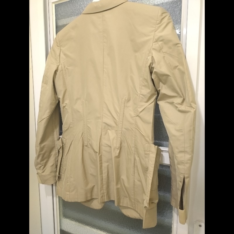 Prada 駝色抓皺口袋外套-1