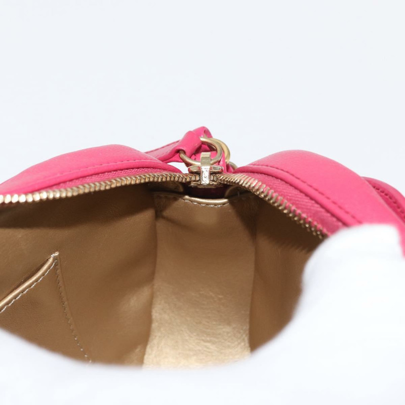 【日本直送】香奈兒 (CHANEL) 絎縫鏈條大號 Coco 相機包，羊皮材質，粉紅色，CC 標誌，正品 BA8999SAM-19