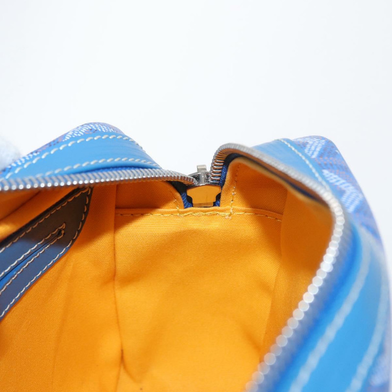 【日本直送】GOYARD 人字紋杯形面紗 PM 單肩包 PVC 藍色 正品 BA9006SAM-17