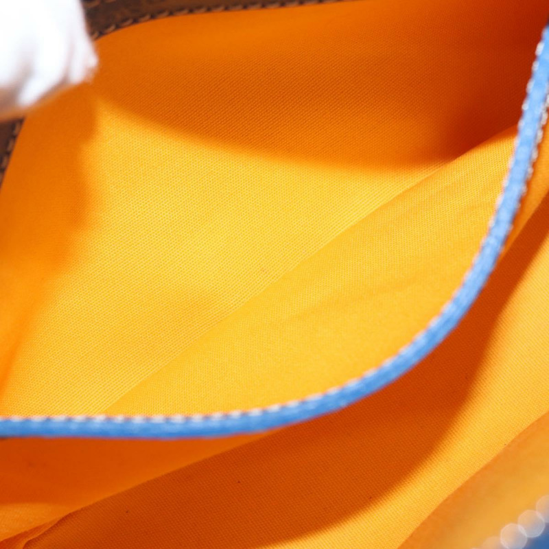 【日本直送】GOYARD 人字紋杯形面紗 PM 單肩包 PVC 藍色 正品 BA9006SAM-19