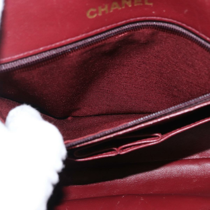 【日本直送】香奈兒 Matelasse 25 雙蓋鏈條包,羊皮材質,黑色,金色雙C標誌,正品編號 156638SAV-27