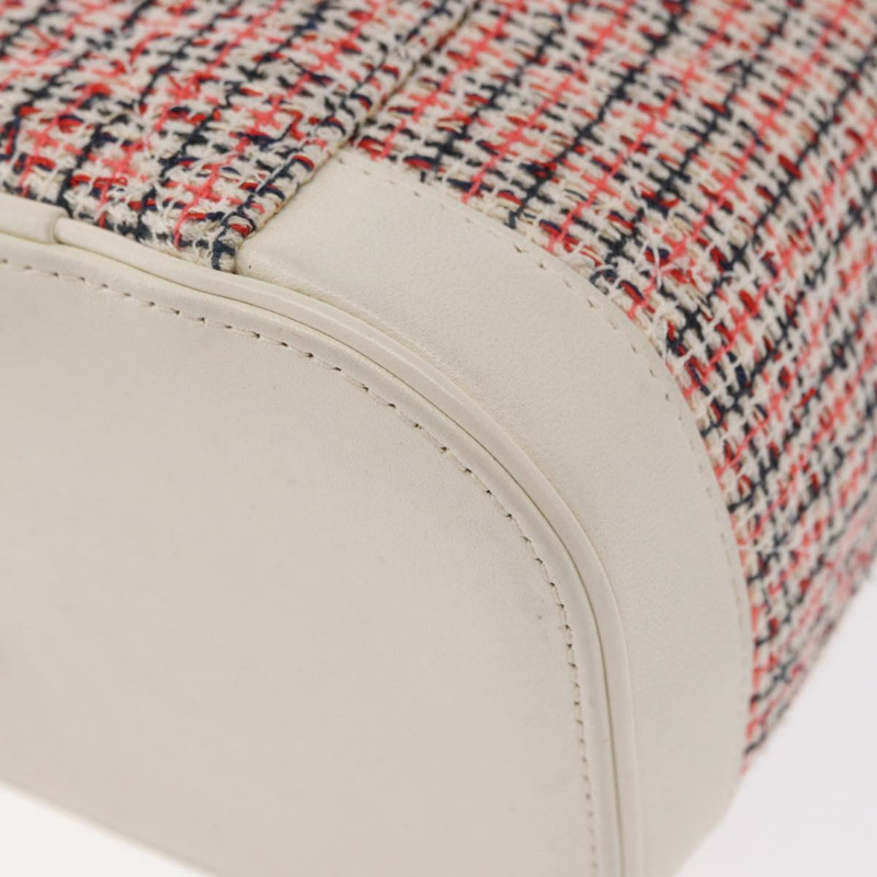 【日本直送】香奈兒鏈條化妝單肩包，斜紋軟呢白金CC標誌，正品編號146553SAM-18