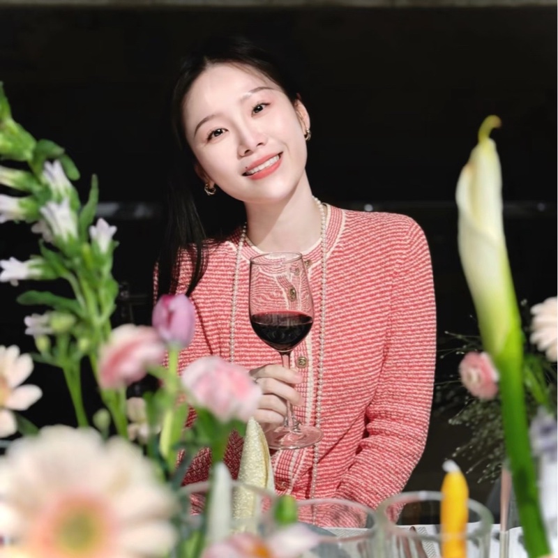 99新 chanel/香奈兒 粉白條紋 針織開衫 38碼 ，無附件-4