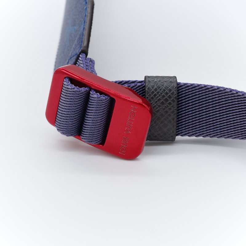 Louis Vuitton 路易威登 Monogram Outdoor Messenger 郵差包  PM 棕色 藍色 雙色 拚色 帆布 拉鍊郵差包 肩背包 斜背包-7