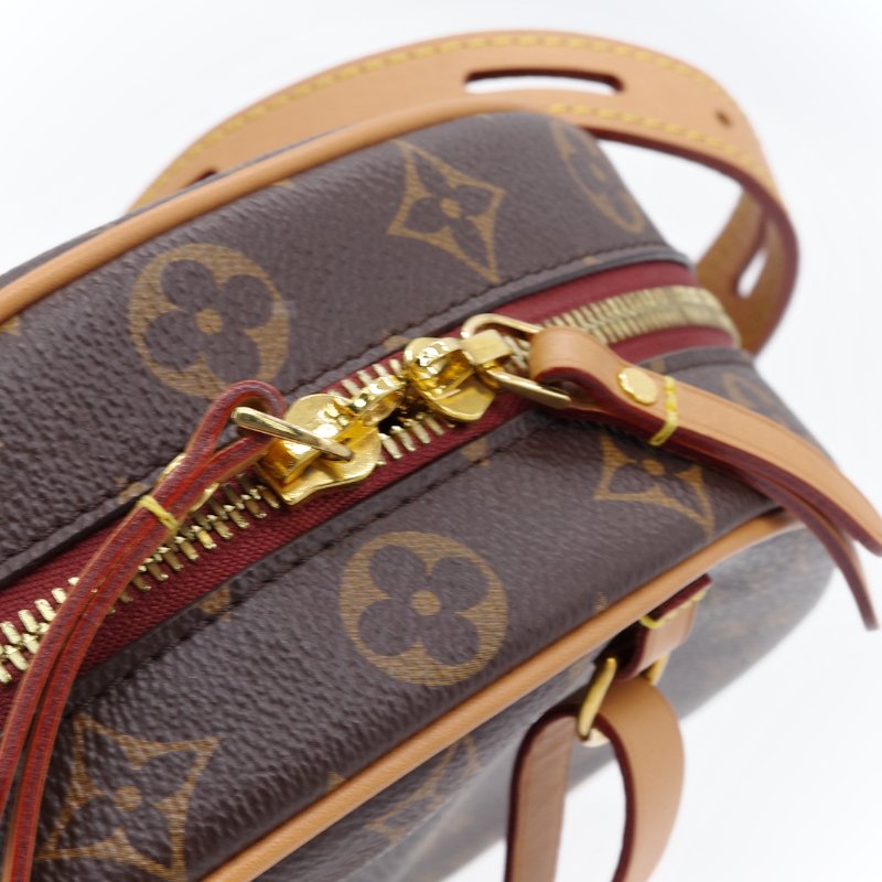 Louis Vuitton 路易威登 Boite Chapeau Souple 大號 圓餅包 MM 老花帆布 斜背包 肩背包-10