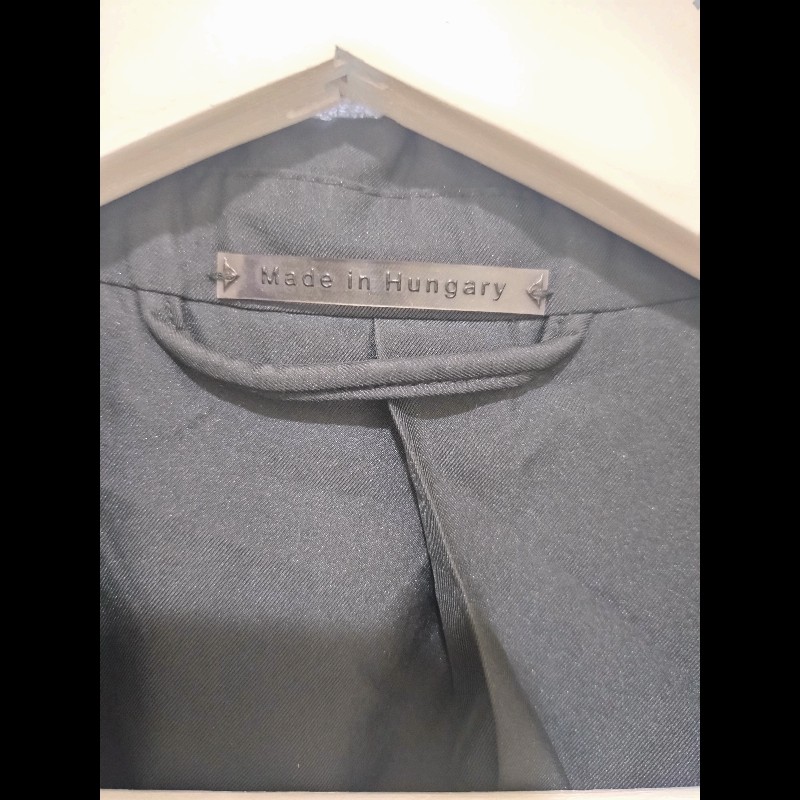 Prada 黑色皺皺口袋外套-14