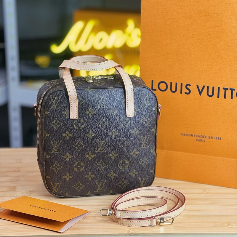 Louis Vuitton 中古款飯盒包/斜背包🩶🤎極品貨色-0