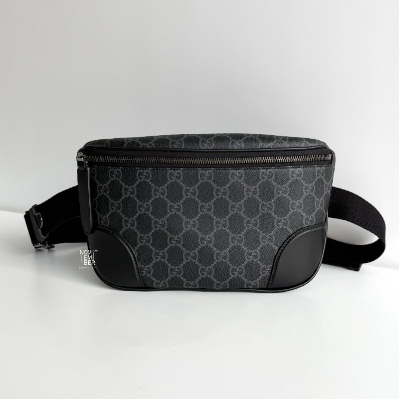 全新💖 Gucci 古馳 GG Emblem 中號腰包-0