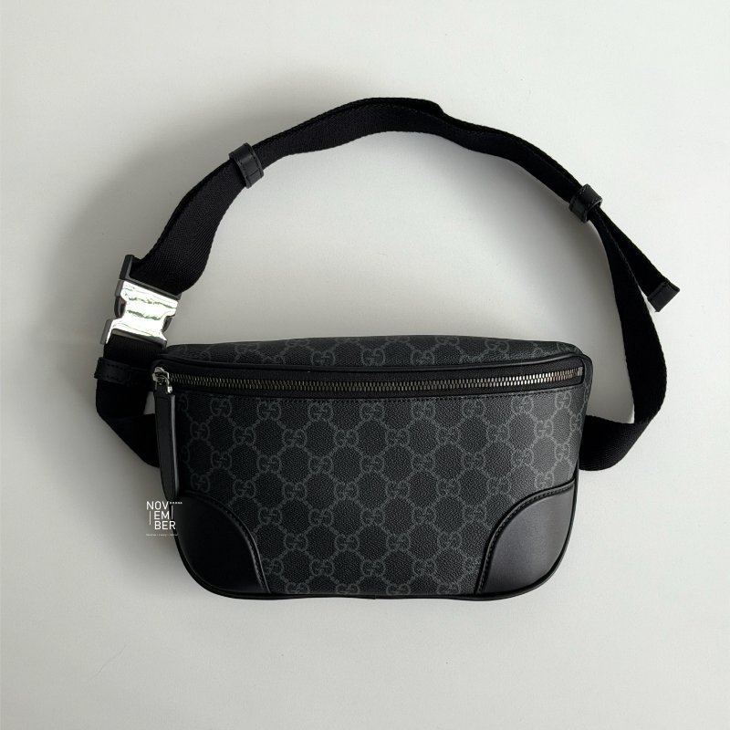 全新💖 Gucci 古馳 GG Emblem 中號腰包-2
