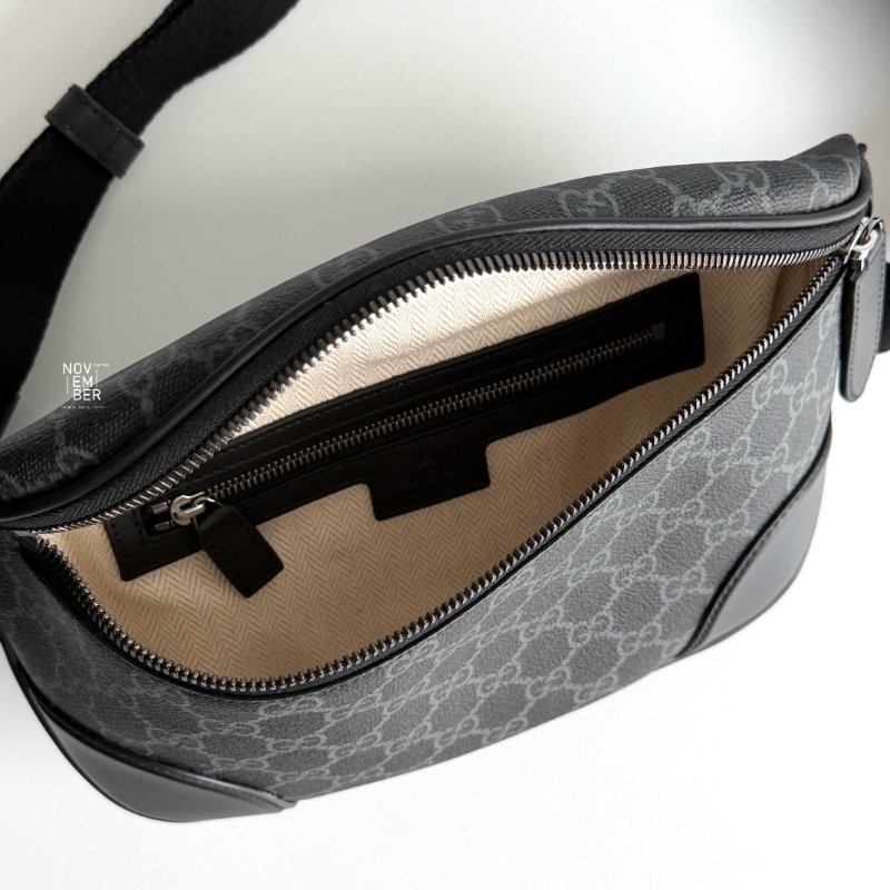 全新💖 Gucci 古馳 GG Emblem 中號腰包-3