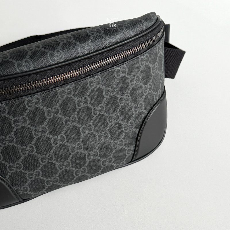 全新💖 Gucci 古馳 GG Emblem 中號腰包-4