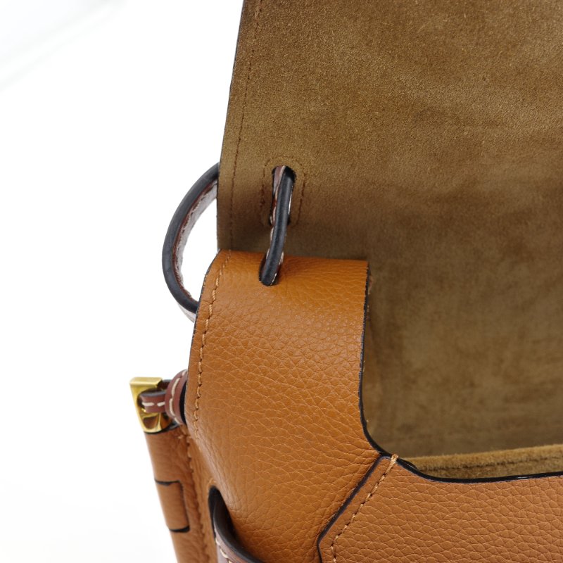 Loewe 羅威 Gate 牛皮 駝色 焦糖色 咖啡棕色 肩背包 斜背包-13