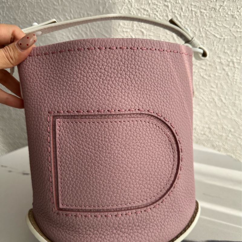 delvaux 粉色經典手提包👜-1